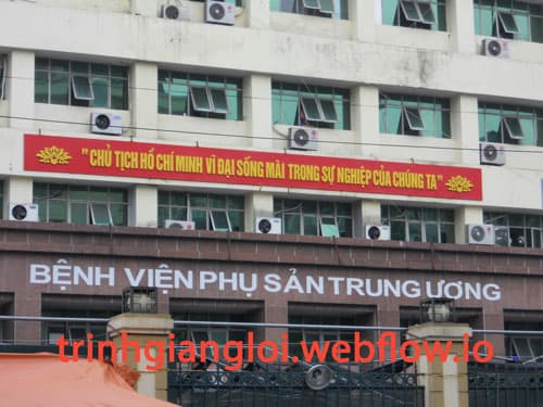 Khám nam khoa ở Bệnh viện Phụ sản Trung Ương