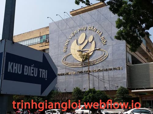 Khám nam khoa tại Bệnh viện Phụ sản Hà Nội